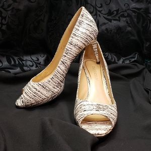 Enzo Angiolini Eagelabelle Peep Toe Pumps 8M